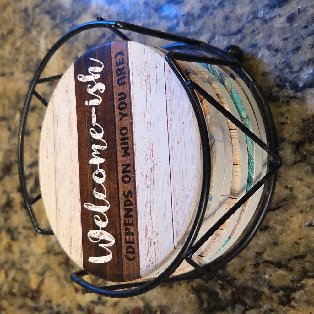 Cheeky Coasters For Beachy Introverts - Picture 4 of 4